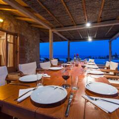 Отель Blue Caves Villas питание