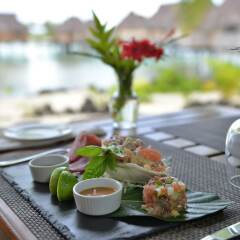 Отель Tikehau Pearl Beach Resort питание фото 2