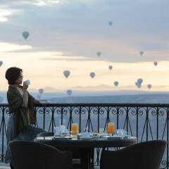 Harem Cappadocia Турция, Учисар - отзывы, цены и фото номеров - забронировать отель Harem Cappadocia онлайн балкон