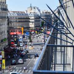 Отель Hôtel Paris Nord Франция, Париж - 1 отзыв об отеле, цены и фото номеров - забронировать отель Hôtel Paris Nord онлайн балкон