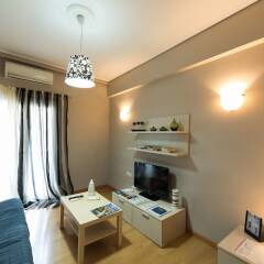 Апартаменты Luxury Cozy Apartment near Acropolis комната для гостей фото 4