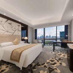 Отель Shenzhen Huaqiang Plaza Hotel Китай, Шэньчжэнь - 1 отзыв об отеле, цены и фото номеров - забронировать отель Shenzhen Huaqiang Plaza Hotel онлайн комната для гостей фото 3