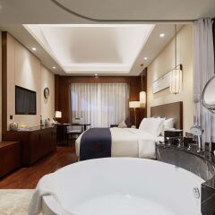 Отель Fu Rong Ge Hotel Китай, Сиань - отзывы, цены и фото номеров - забронировать отель Fu Rong Ge Hotel онлайн ванная фото 2