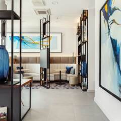 Отель Courtyard by Marriott Vilnius City Center фитнесс-зал фото 4