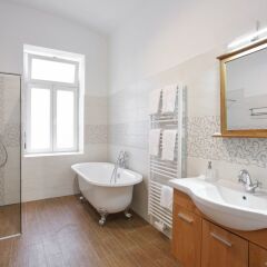 Отель Vintage Apartments Schönbrunn Австрия, Вена - отзывы, цены и фото номеров - забронировать отель Vintage Apartments Schönbrunn онлайн ванная фото 2