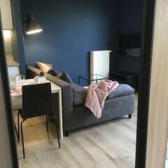 Отель Kamienica Wolska EXPO XXI by NAMIco apartments Польша, Варшава - отзывы, цены и фото номеров - забронировать отель Kamienica Wolska EXPO XXI by NAMIco apartments онлайн комната для гостей фото 5