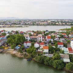 Отель Green Hill Villa Хойан приотельная территория