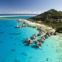 Отель Conrad Bora Bora Nui пляж