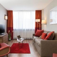 Отель Aparthotel Adagio Geneve Mont Blanc комната для гостей фото 4