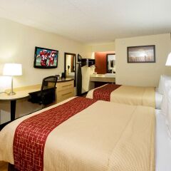 Отель Red Roof Inn Columbus West - Hilliard комната для гостей фото 4