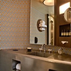Отель Roxy Hotel Tribeca США, Нью-Йорк - отзывы, цены и фото номеров - забронировать отель Roxy Hotel Tribeca онлайн ванная фото 2