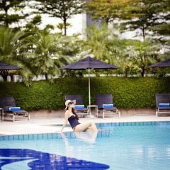 Отель Pan Pacific Singapore Сингапур бассейн фото 3