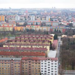Отель A&O Prague Rhea городской автобус