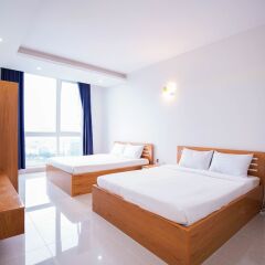 Отель SunEx Luxury Apartment Вьетнам, Вунгтау - отзывы, цены и фото номеров - забронировать отель SunEx Luxury Apartment онлайн комната для гостей фото 2