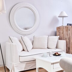 Отель Kirini Santorini Греция, Остров Санторини - отзывы, цены и фото номеров - забронировать отель Kirini Santorini онлайн ванная