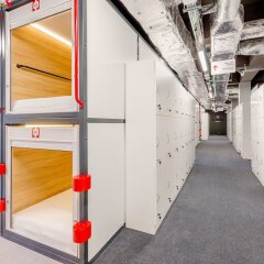 Отель Kapsula Hostel Warszawa Польша, Варшава - отзывы, цены и фото номеров - забронировать отель Kapsula Hostel Warszawa онлайн спортивное сооружение