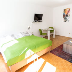 Отель CheckVienna Apartment Jenullgasse Австрия, Вена - отзывы, цены и фото номеров - забронировать отель CheckVienna Apartment Jenullgasse онлайн комната для гостей фото 3