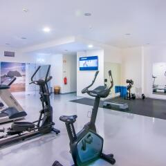 Hotel Da Rocha фитнесс-зал