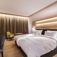 Отель Radisson Blu Hotel & Residences, Zakopane Польша, Закопане - 1 отзыв об отеле, цены и фото номеров - забронировать отель Radisson Blu Hotel & Residences, Zakopane онлайн комната для гостей фото 2