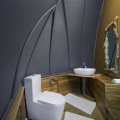 Отель Leopard Nest Luxury Campsite ванная