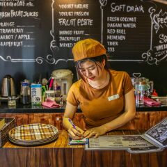 Prei Nokor Hostel гостиничный бар