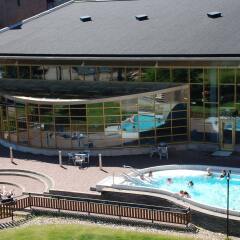 Отель Imatran Kylpylä Spa Apartments Финляндия, Иматра - 1 отзыв об отеле, цены и фото номеров - забронировать отель Imatran Kylpylä Spa Apartments онлайн бассейн фото 3