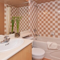 Отель Lord Stanley Suites On The Park Канада, Ванкувер - отзывы, цены и фото номеров - забронировать отель Lord Stanley Suites On The Park онлайн ванная фото 2