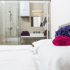 Отель Prater Lounge by welcome2vienna Австрия, Вена - отзывы, цены и фото номеров - забронировать отель Prater Lounge by welcome2vienna онлайн ванная