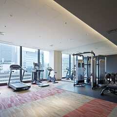 Отель Pullman Tokyo Tamachi Токио фитнесс-зал фото 3