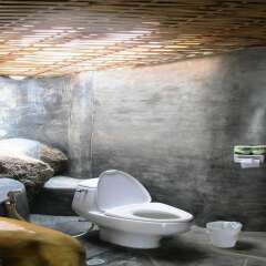 Отель Koh Tao Bamboo Huts Таиланд, Остров Тау - отзывы, цены и фото номеров - забронировать отель Koh Tao Bamboo Huts онлайн ванная