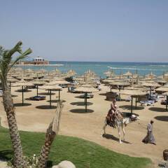 Отель Sentido Mamlouk Palace Resort пляж