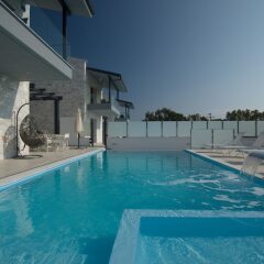 Отель White Pearl Luxury Villas Греция, Пефкохори - отзывы, цены и фото номеров - забронировать отель White Pearl Luxury Villas онлайн бассейн фото 2