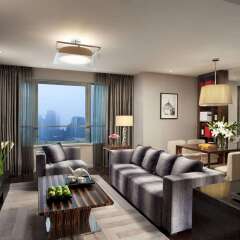 Отель Ascott Huai Hai Road Shanghai Китай, Шанхай - отзывы, цены и фото номеров - забронировать отель Ascott Huai Hai Road Shanghai онлайн комната для гостей фото 2