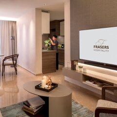 Отель Fraser Residence Orchard, Singapore комната для гостей фото 5