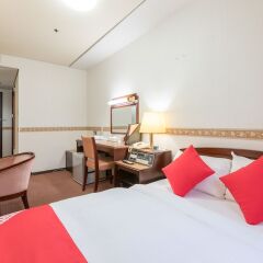 Отель OYO Hotel Toyama Joshi Koen Япония, Тояма - отзывы, цены и фото номеров - забронировать отель OYO Hotel Toyama Joshi Koen онлайн комната для гостей фото 4