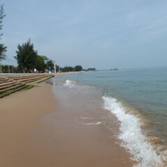 Отель Palm Beach Resort Таиланд, Пак-Нам-Пран - отзывы, цены и фото номеров - забронировать отель Palm Beach Resort онлайн пляж фото 2
