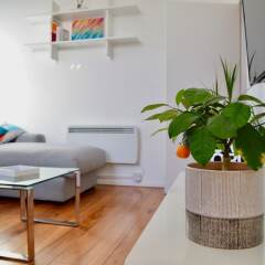 Отель Elegant Luxury Kensington Flat With Terrace комната для гостей фото 4