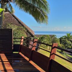 Отель Villa Anuanua - Moorea Папеэте приотельная территория