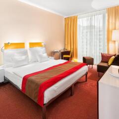 Отель Andel's by Vienna House Prague 4* Стандартный номер с разными типами кроватей фото 6