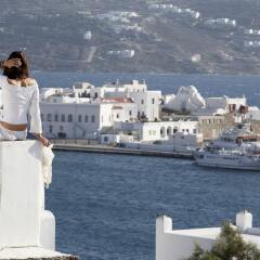 Porto Mykonos Hotel пляж