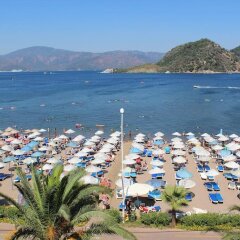 Kontes Beach Hotel пляж