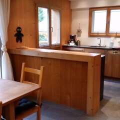 Апартаменты Gstaad Perfect Winter Luxury Apartment в номере