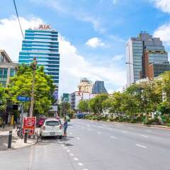 The Chatbox Silom Hostel Бангкок городской автобус