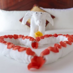 Отель Ha My Beachside Villa Hoian сейф в номере