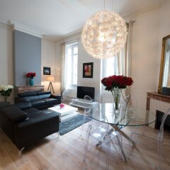 Отель Design Smart Flat Bordeaux Франция, Бордо - отзывы, цены и фото номеров - забронировать отель Design Smart Flat Bordeaux онлайн комната для гостей фото 5
