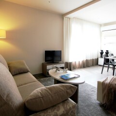Отель Pierre & Vacances Barcelona Sants Испания, Барселона - 2 отзыва об отеле, цены и фото номеров - забронировать отель Pierre & Vacances Barcelona Sants онлайн комната для гостей фото 5