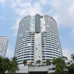 Отель Alex Group Jomtien Plaza Condotel Таиланд, Паттайя - отзывы, цены и фото номеров - забронировать отель Alex Group Jomtien Plaza Condotel онлайн вид на фасад