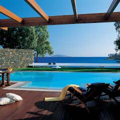 Отель Grand Resort Lagonissi бассейн