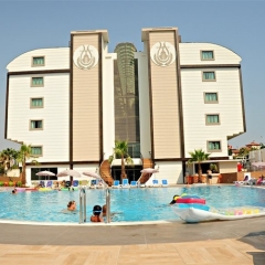 Orfeus Hotel Турция, Сиде - отзывы, цены и фото номеров - забронировать отель Orfeus Hotel онлайн бассейн фото 2