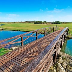 Отель Doubletree By Hilton Acaya Golf Resort Верноле приотельная территория